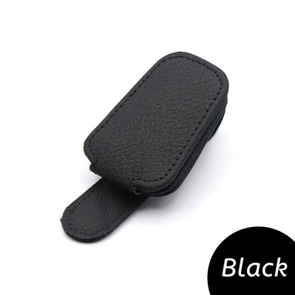 Universal Car Sunglasses Clip Card Ticket Holder Stand Fastener Pen Case Eyeglasses Sun Visor Car Accessories