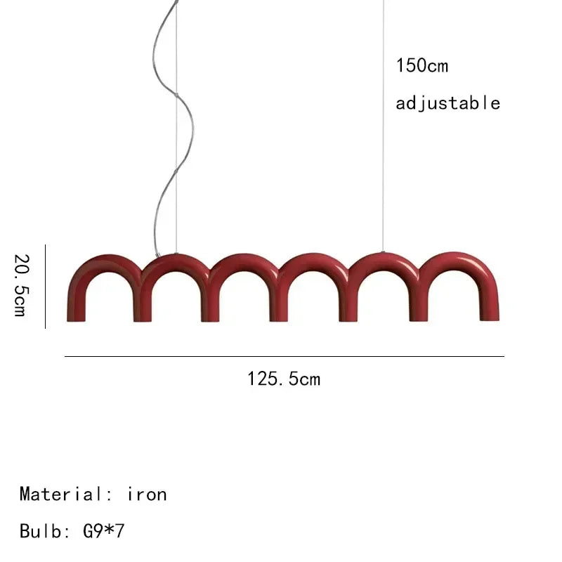 NECESSITE™ Bågformad M - taklampa