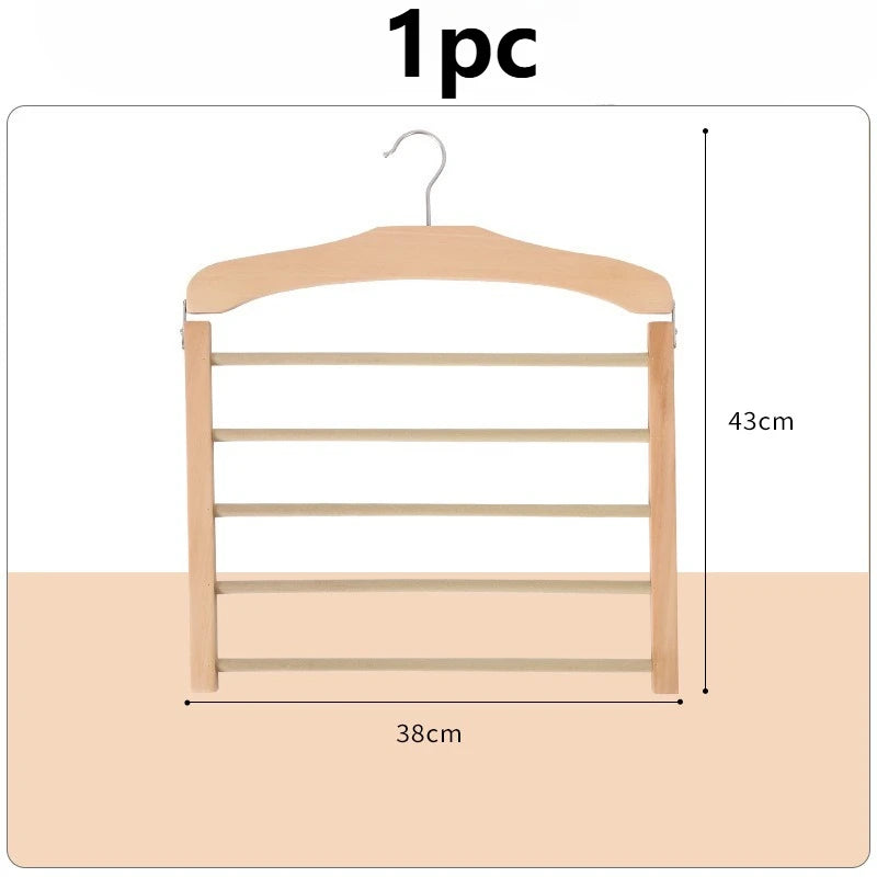 Necessité platsbesparande galge för byxor